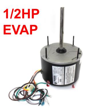 MOTOR EVAPORADORA UN EJE 3Sp 1075 1/2Hp 220V