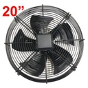 [MAX-20] MOTOR VENTILADOR AXIAL 220V 60HZ 1PH 4P IP54 20&quot; SUCCION 1600RPM