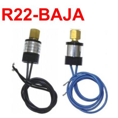 PRESOSTATO DE BAJA PRESIÓN 25-80 PSI R22