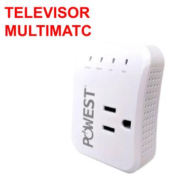 PROTECTOR DE VOLTAJE TELEVISOR MULTIMATC 120V 10A 50/60HZ