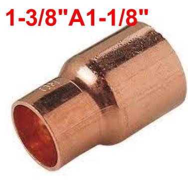 REDUCCION DE COBRE SOLDAR 1-3/8&quot; -A 1-1/8&quot; 