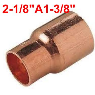 REDUCCION DE COBRE SOLDAR 2-1/8&quot;A 1-3/8&quot;