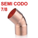 [SCC78] SEMICODO DE COBRE 90° 7/8&quot;