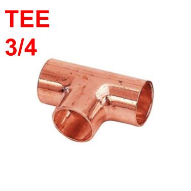 TEE DE COBRE 3/4&quot; SOLDAR