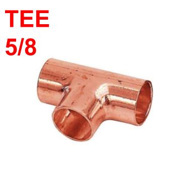 TEE DE COBRE 5/8&quot; SOLDAR