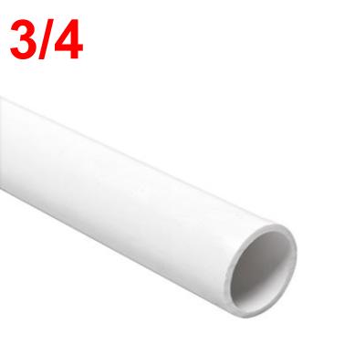 TUBO PVC PRESION 3/4 MTR