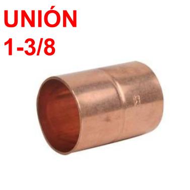 UNION DE COBRE SOLDAR 1-3/8&quot; 