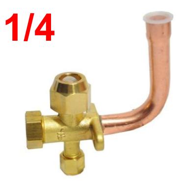 VALVULA DE SERVICIO 1/4 PARA MINISPLIT