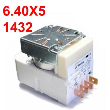 TIMER NEVERA 6.40X5 CONEXION 1432 TD-20L PLACA METALICA