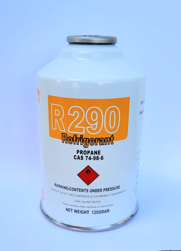 GAS REFRIGERANTE R290 POTE 120g