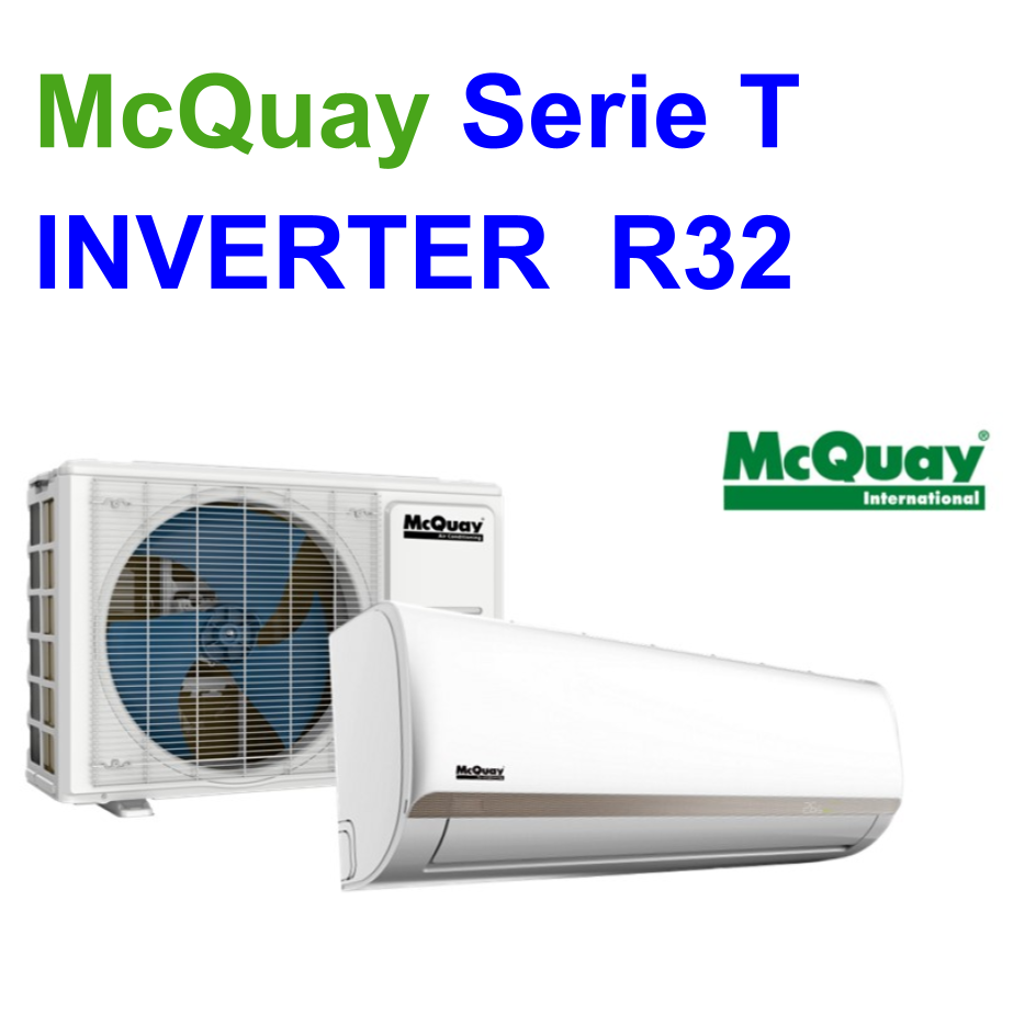 MINISPLIT MCQUAY INVERTER 18KBTU  SEER 18 220V Ph1 60Hz 1.5TR R32 TIPO C