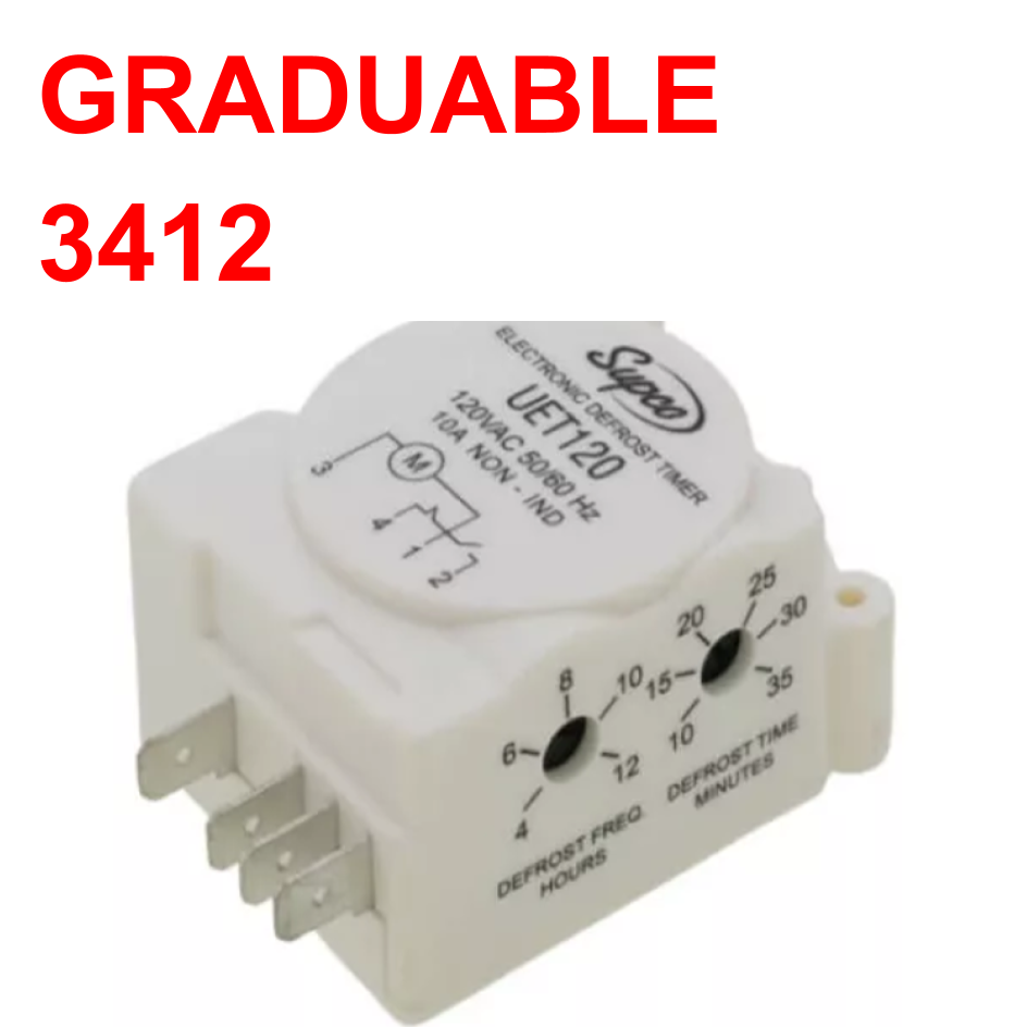 TIMER NEVERA GRADUABLE CONEXION 3412