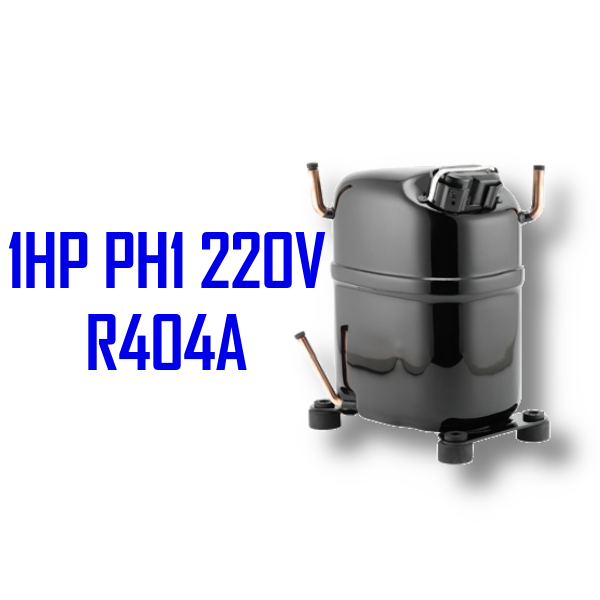 COMPRESOR 1HP PH1 220V R404A TECUMSEH 