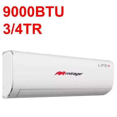 MINI SPLIT MIRAGE LIFE+ 9000BTU 3/4TR Ph1 60Hz 220V R410A SEER13