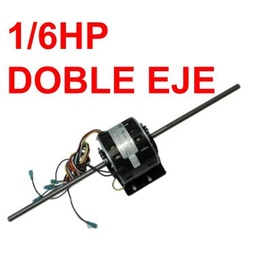 [QMD-165602] MOTOR EVAPORADORA DOBLE EJE 3Sp 1/6HP 230V 50/60HZ