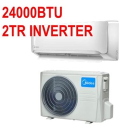 [MSAFD-24CRN1-NB8W] MINI SPLIT MIDEA INVERTER AURORA 24000BTU 220V Ph1 60Hz 2TR R410A 